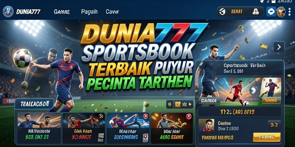 Gameplay menarik dari DUNIA777 dalam taruhan olahraga.