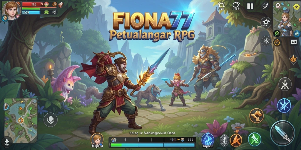 Tampilan gameplay FIONA77 yang memikat dan mendebarkan.