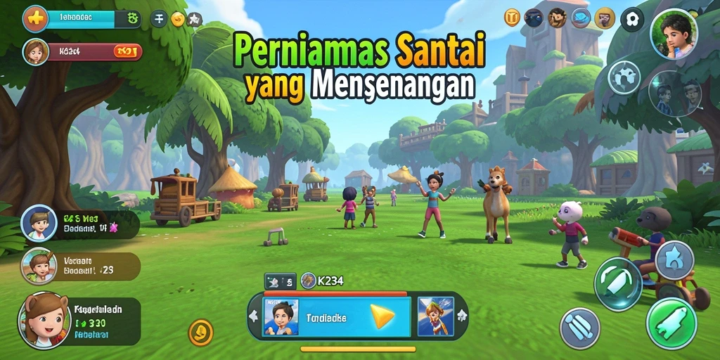 Screenshot gameplay K234 menunjukkan keseruan dan tantangan level.