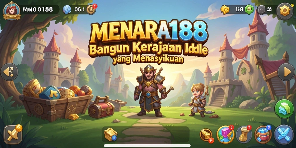 Tangkapan layar gameplay MENARA188 menampilkan pengalaman membangun menara yang santai.