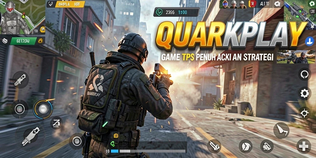 Tangkapan layar permainan TPS yang mendebarkan di QUARKPLAY.