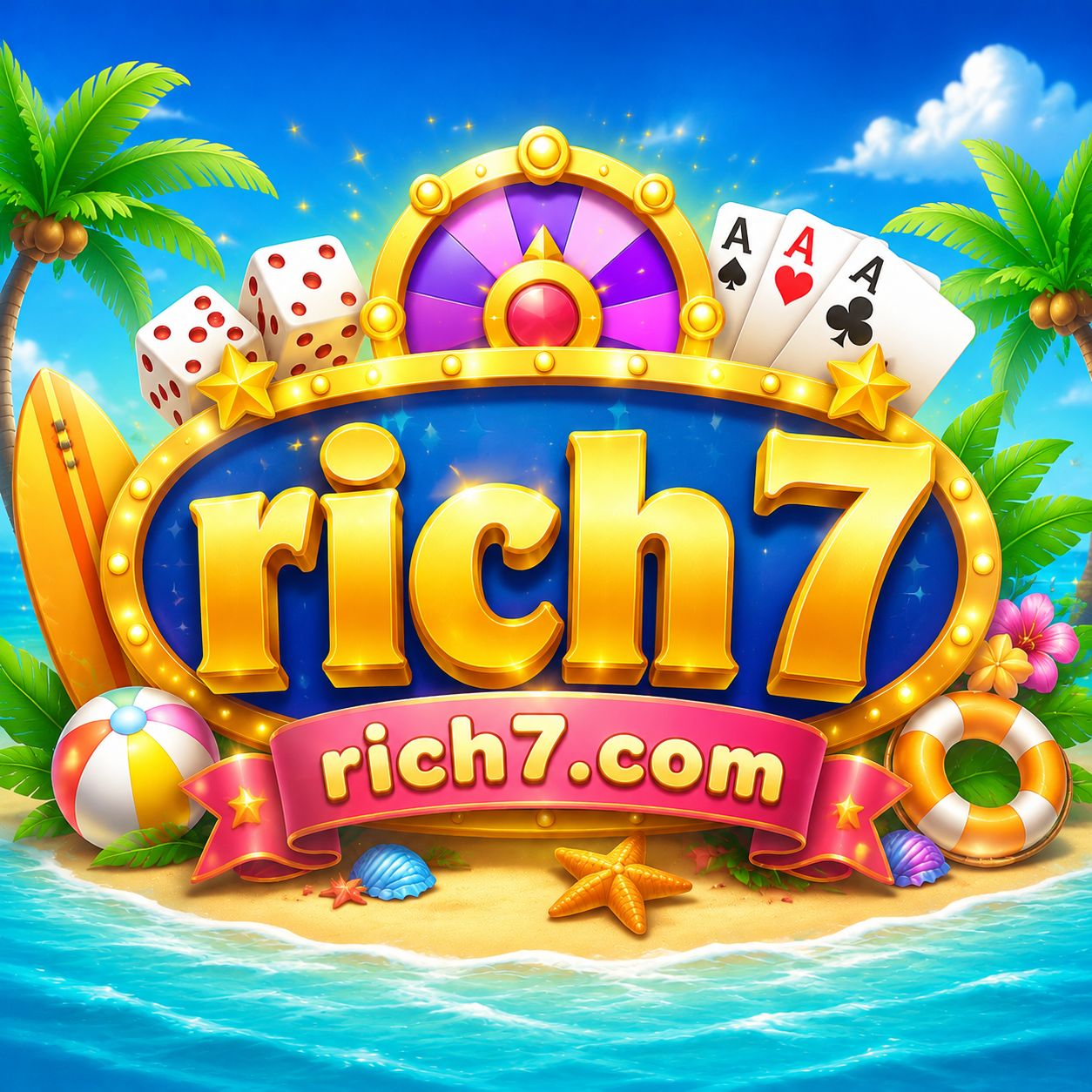 RICH7 - Game Poker Seru dan Menantang