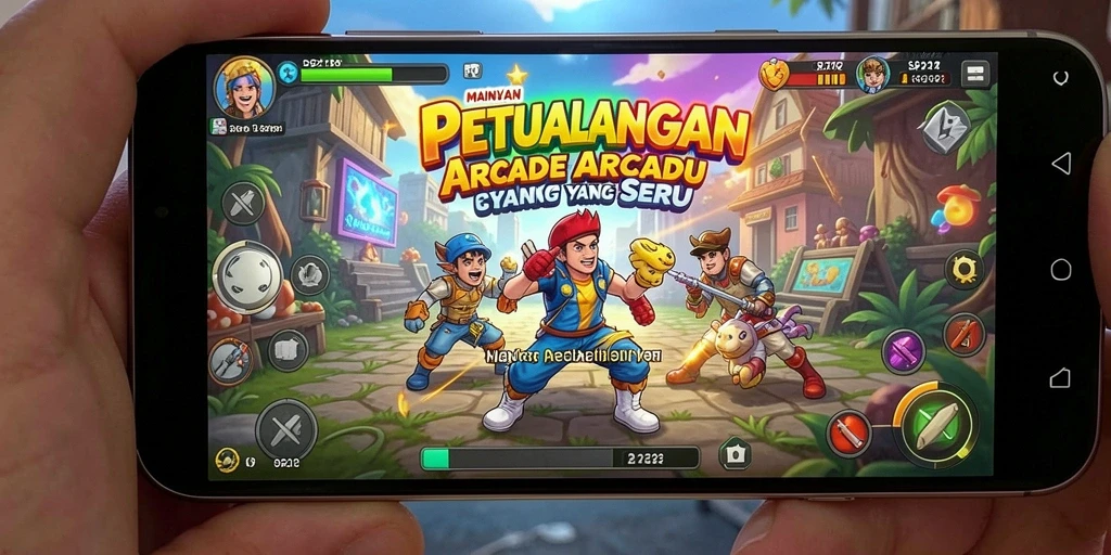 Tangkapan layar dari gameplay seru SP212 dengan aksi arcade mendebarkan.