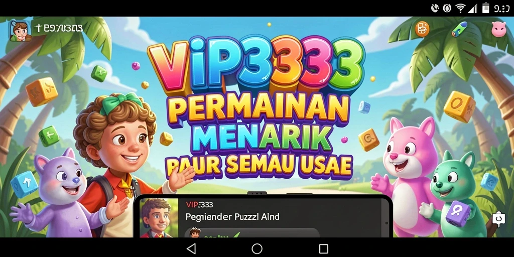 Screenshot permainan VIP333 menampilkan gameplay Puzzle yang seru.