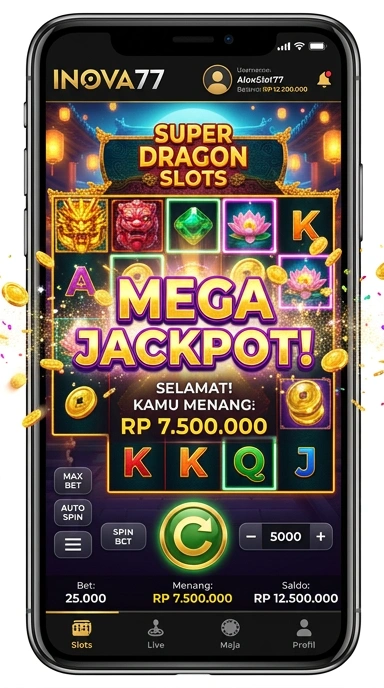 Proses unduhan aplikasi di inova77 yang cepat dan efisien.