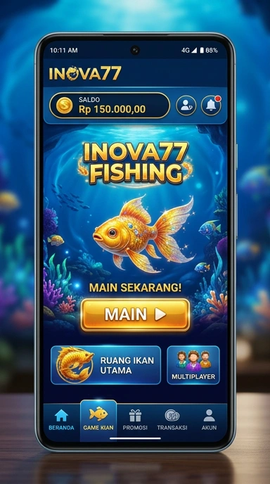 Fitur pencarian canggih di aplikasi inova77 membantu menemukan aplikasi dengan mudah.